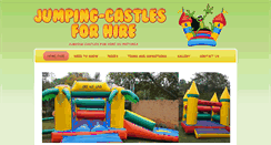 Desktop Screenshot of jumping-castlesforhire.co.za